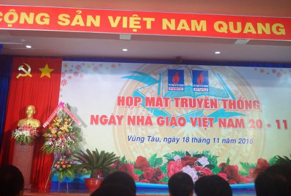 PVU VÀ PVMTC cùng tổ chức chương trình họp mặt truyền thống kỷ niệm ngày Nhà giáo Việt Nam 20/11