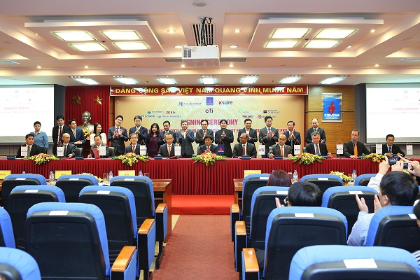 Tập đoàn Dầu khí Việt Nam ký kết các hợp đồng tín dụng cho dự án Nhà máy nhiệt điện Sông Hậu 1