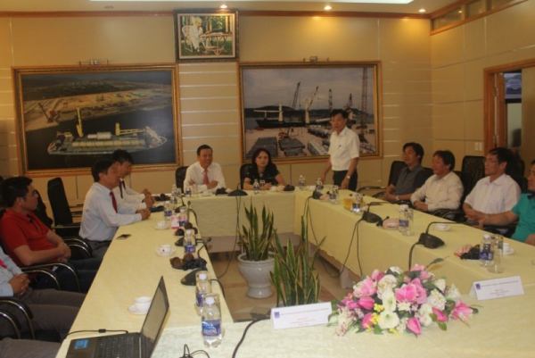 Công đoàn Dầu khí Việt Nam thăm và làm việc tại PTSC Thanh Hóa