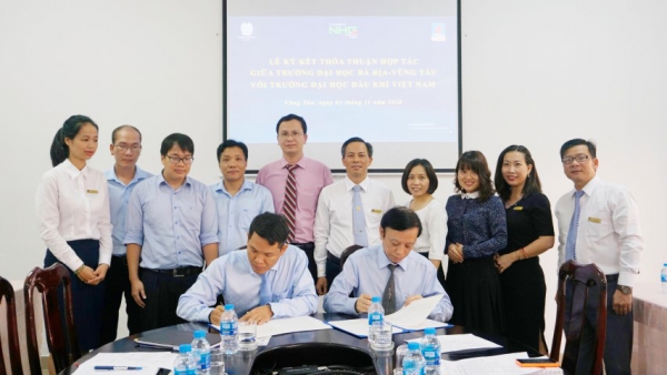 PetroVietnam University signed an MOU with Ba Ria – Vung Tau University