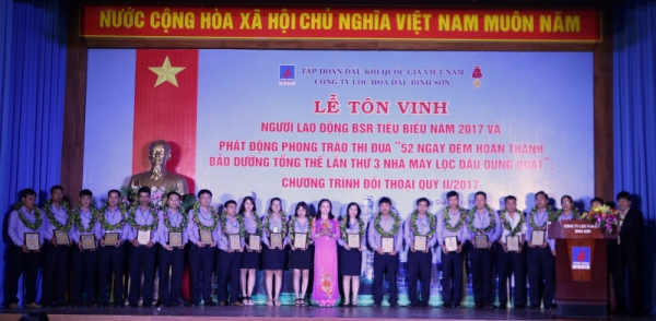 BSR tôn vinh người lao động tiêu biểu và phát động thi đua bảo dưỡng tổng thể lần 3