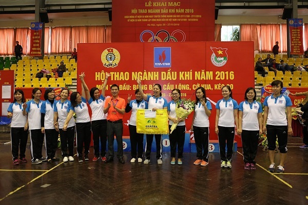 Hội thao ngành Dầu khí 2016 khép lại thành công