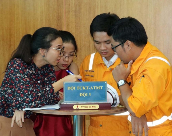 Khí Cà Mau tổ chức các Hội thi An toàn năm 2017