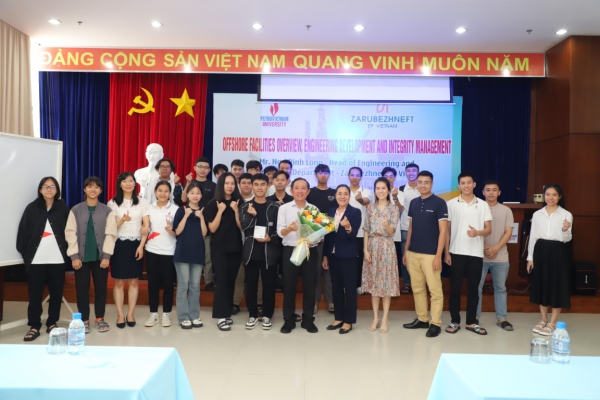 PVU tổ chức nói chuyện chuyên đề “Offshore facilities overview, Engineering development and Integrity management”