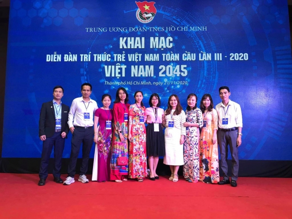 Giảng viên PVU tham dự Diễn đàn Trí thức trẻ Việt Nam toàn cầu năm 2020