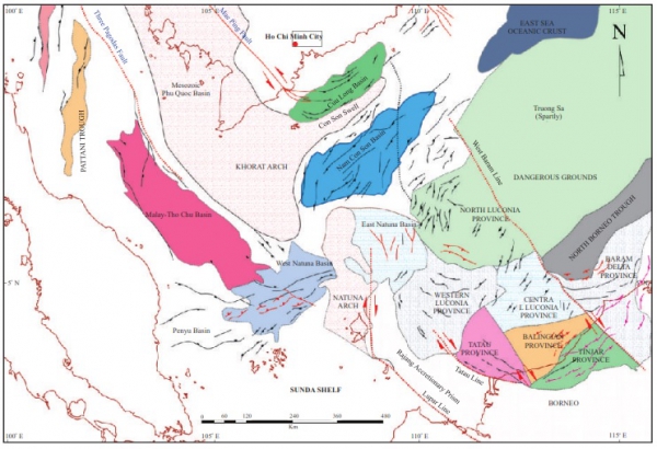 Petrographic Characteristics and Depositional Environment Evolution of Middle Miocene Sediments in the Thien Ung - Mang Cau Structure of Nam Con Son Basin