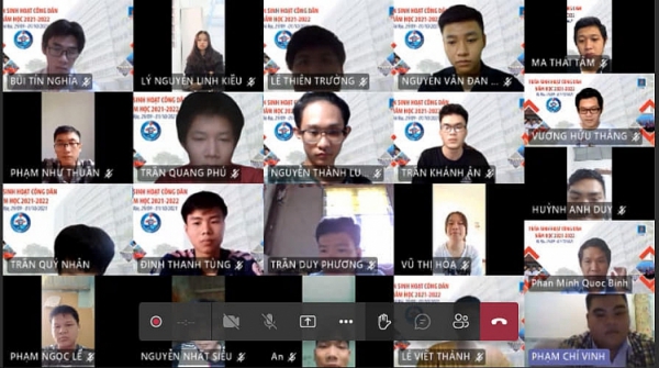 PVU tổ chức “Tuần lễ sinh hoạt công dân HS-SV đầu khóa” năm 2021