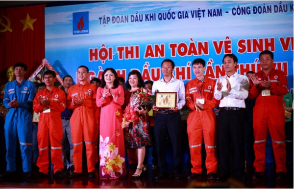 Hội thi An toàn vệ sinh viên giỏi ngành Dầu khí năm 2017 thành công tốt đẹp
