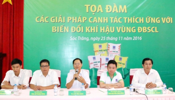 PVFCCO SW - Tọa đàm về canh tác thời biến đổi khí hậu