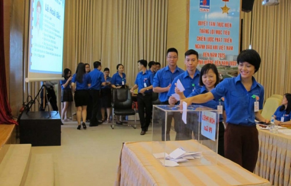 Đoàn Thanh niên PV GAS tổ chức thành công Đại hội đại biểu khóa VI