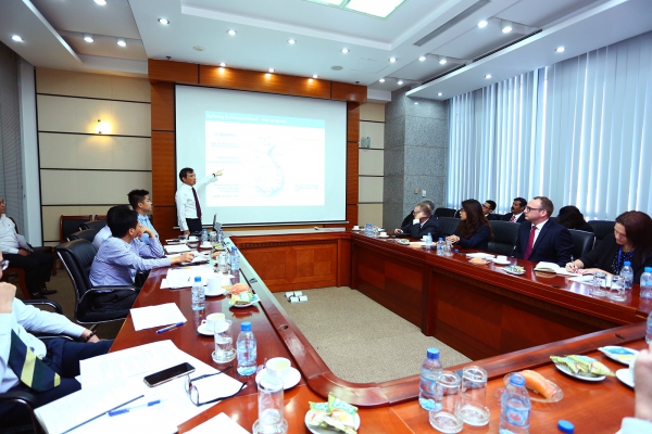 Phái đoàn doanh nghiệp năng lượng Úc tìm hiểu cơ hội hợp tác cùng Petrovietnam