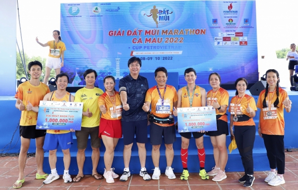 Giải Marathon Đất Mũi Cà Mau 2022 - Cúp Petrovietnam thành công tốt đẹp!