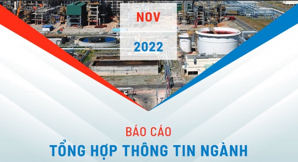 Báo cáo tổng hợp thông tin nghành Dầu khí tháng 11/2022