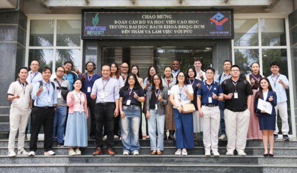 PVU v&agrave; HCMUT tăng cường hợp t&aacute;c đ&agrave;o tạo, nghi&ecirc;n cứu khoa học