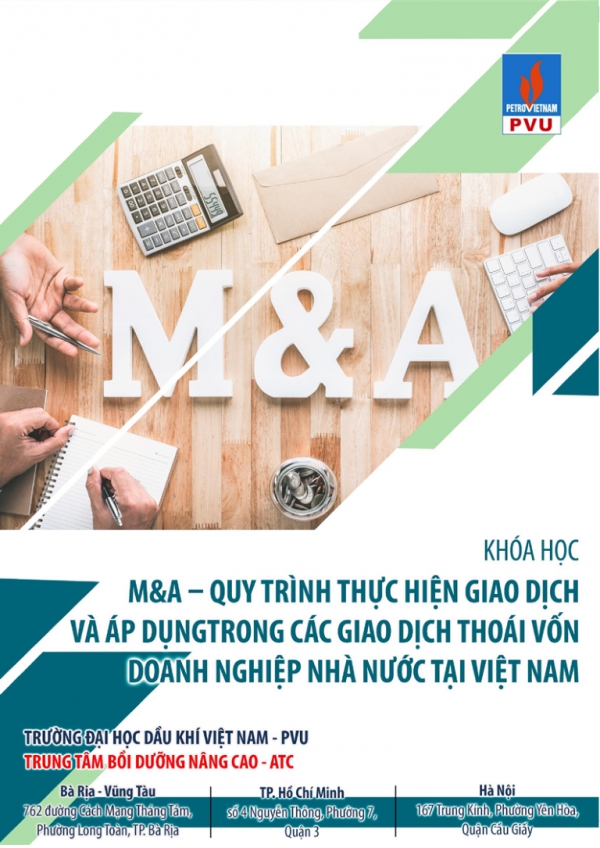 ATC tổ chức khóa học “M&amp;A – Quy trình thực hiện giao dịch và áp dụng trong các giao dịch thoái vốn Doanh nghiệp Nhà nước”