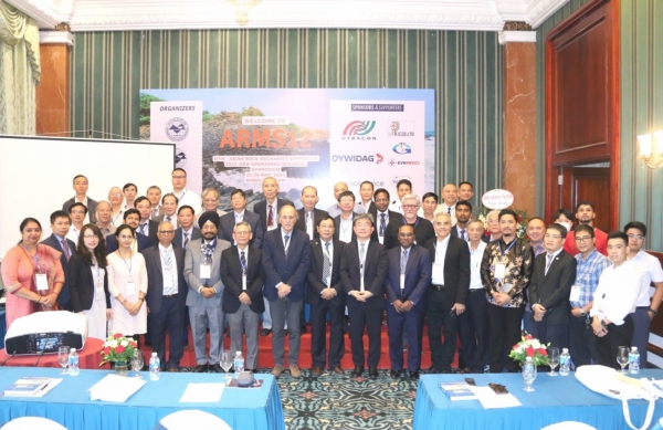Petrovietnam University Co-hosts the 12th ARMS with a Focus on Contemporary Issues in Rock Mechanics and Engineering