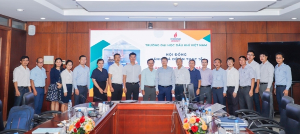 PVU tổ chức Hội đồng đánh giá Đề án tốt nghiệp thạc sĩ cho học viên ngành Kỹ thuật địa chất