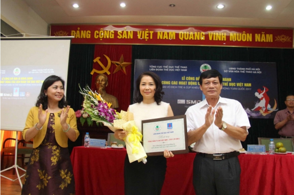 PV GAS tiếp tục đồng hành cùng Liên đoàn Thể dục Việt Nam