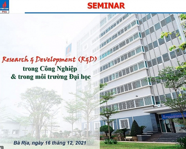 Buổi nói chuyện chuyên đề công tác nghiên cứu và phát triển trong công nghiệp và môi trường đại học