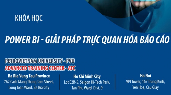 ATC Tổ chức khóa học Power BI - Giải pháp trực quan hóa báo cáo