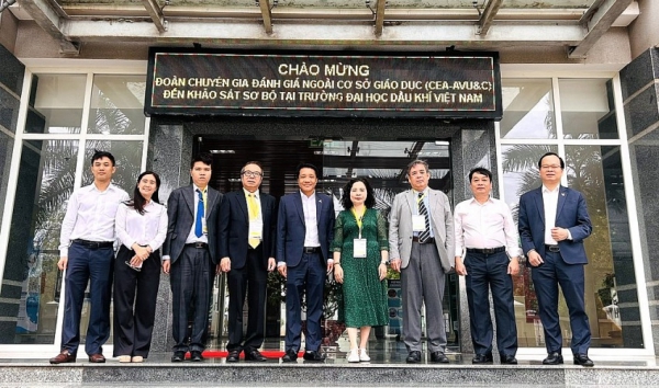 Khảo sát sơ bộ phục vụ đánh giá ngoài cơ sở giáo dục tại Trường Đại học Dầu khí Việt Nam