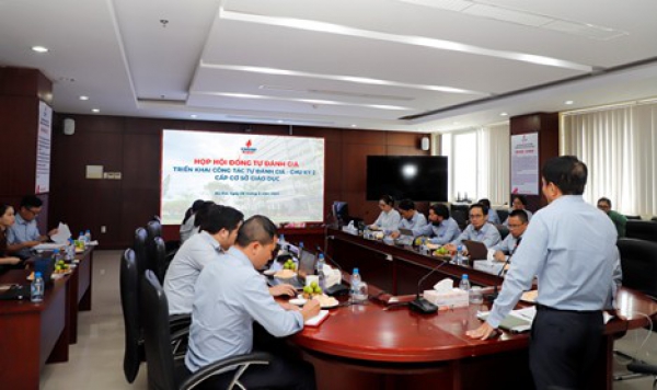 PVU tổ chức họp hội đồng tự đánh giá triển khai công tác tự đánh giá - chu kỳ 2 - cấp cơ sở giáo dục