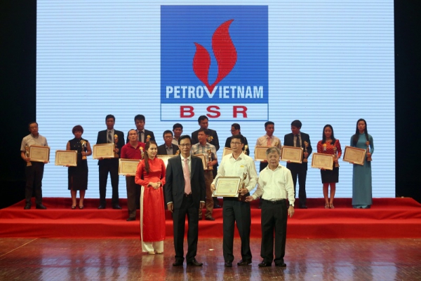 BSR được vinh danh &#039;Thương hiệu - nhãn hiệu tiêu biểu ngành Xây dựng&#039;