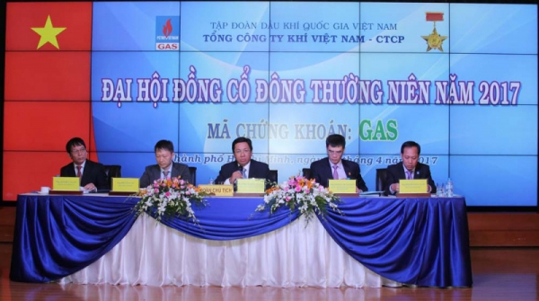 PV GAS chia cổ tức 40% cho năm 2016