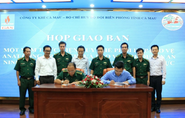 Sơ kết 1 năm phối hợp với Bộ đội biên phòng tỉnh Cà Mau
