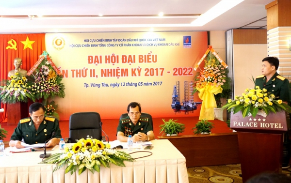 Đại hội Đại biểu Hội Cựu chiến binh PV Drilling nhiệm kỳ 2017-2022