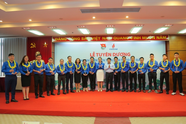 Tuổi trẻ Dầu khí tuyên dương thanh niên tiên tiến làm theo lời Bác và Chi đoàn Dầu khí tiêu biểu