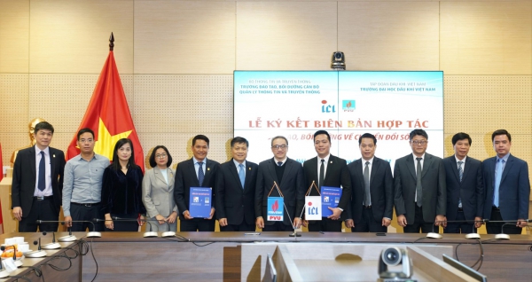PVU – ICI Hợp tác đào tạo hướng đến chuyển đổi số