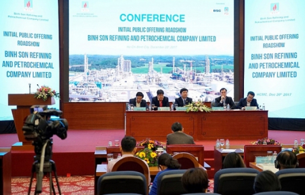 Lọc hóa dầu Bình Sơn thu hút nhiều nhà đầu tư lớn