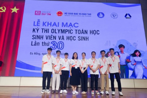 SINH VIÊN TRƯỜNG ĐẠI HỌC DẦU KHÍ VIỆT NAM ĐẠT GIẢI TRONG KỲ THI OLYMPIC TOÁN HỌC