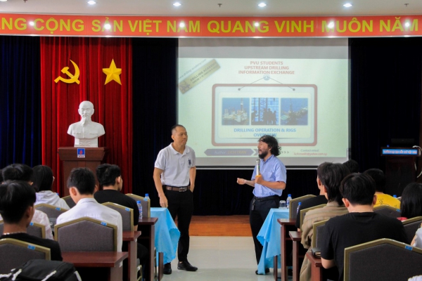 PVU tổ chức nói chuyện Chuyên đề “Drilling Operation and Rigs Overview”